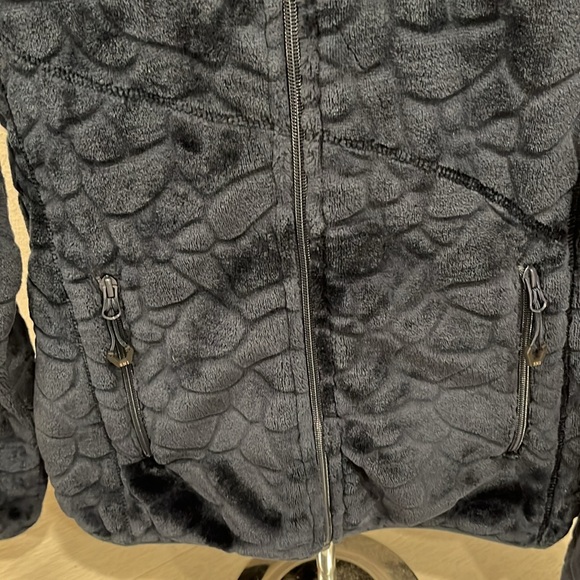 Navy Soft Fleece Zip Jacket - Picture 4 of 9